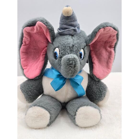 Vintage Disney Characters Plush Dumbo Elephant California Toys 60's‎ - Picture 1 of 7